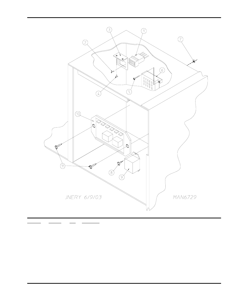 Dual timer control box assembly | American Dryer Corp. ML-55 User Manual | Page 11 / 52