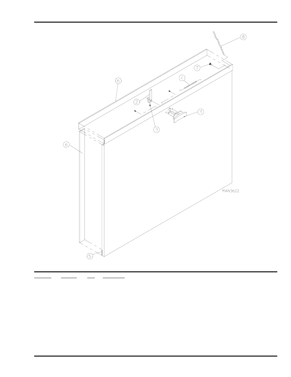 Drop lint door assembly | American Dryer Corp. ML-55 User Manual | Page 15 / 52