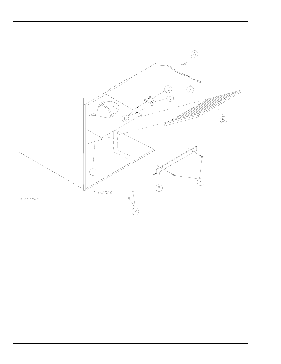 Lint trap assembly | American Dryer Corp. ML-55 User Manual | Page 18 / 52