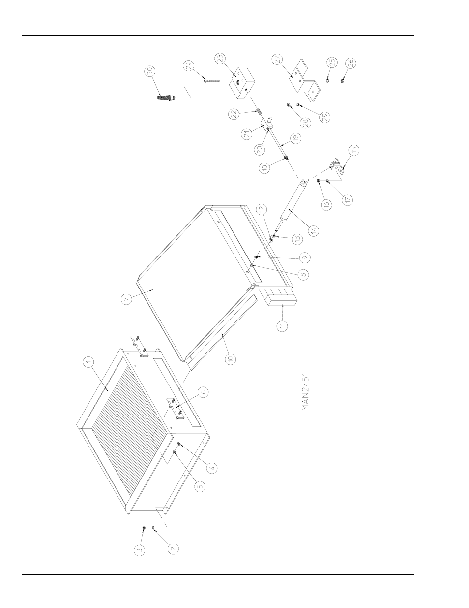 Air-operated steam damper assembly | American Dryer Corp. ML-55 User Manual | Page 32 / 52