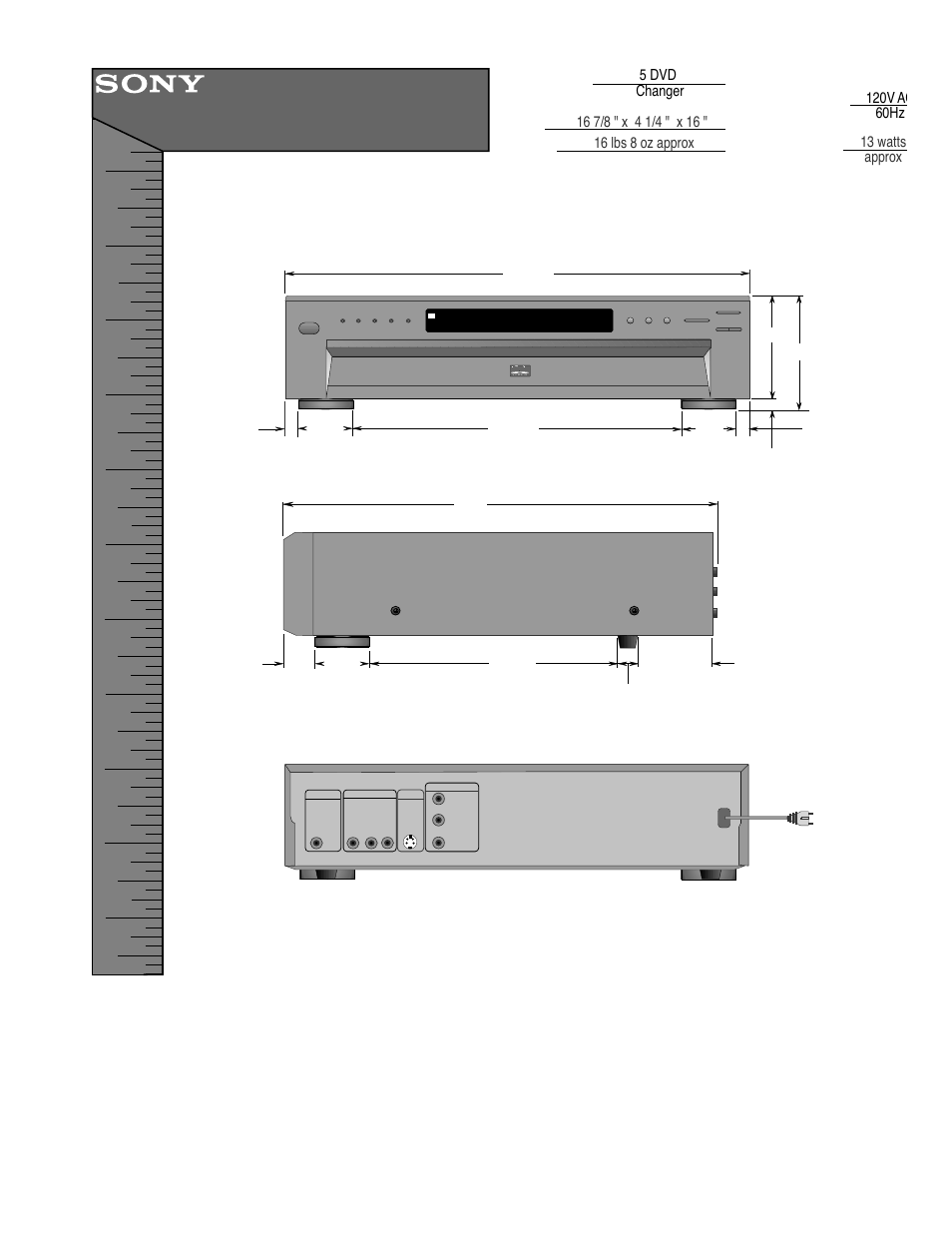 Sony DVP-NC615 User Manual | 1 page