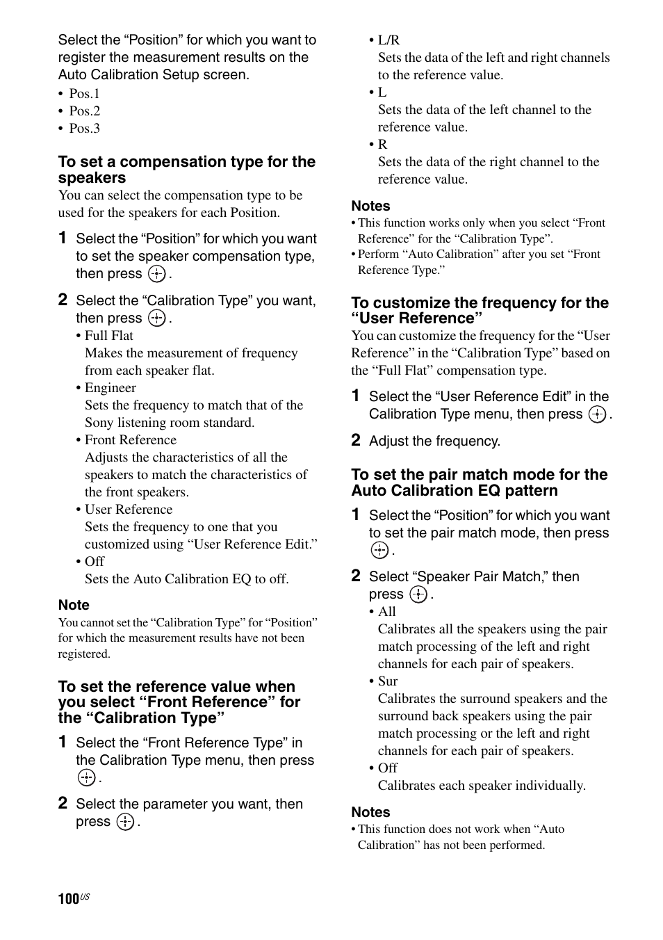 Sony STR-DA5800ES User Manual | Page 100 / 147