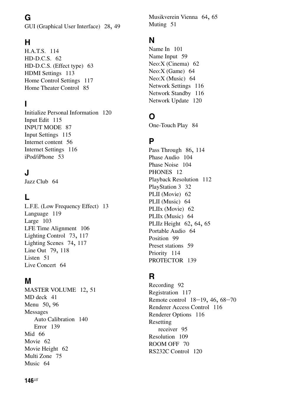 Sony STR-DA5800ES User Manual | Page 146 / 147