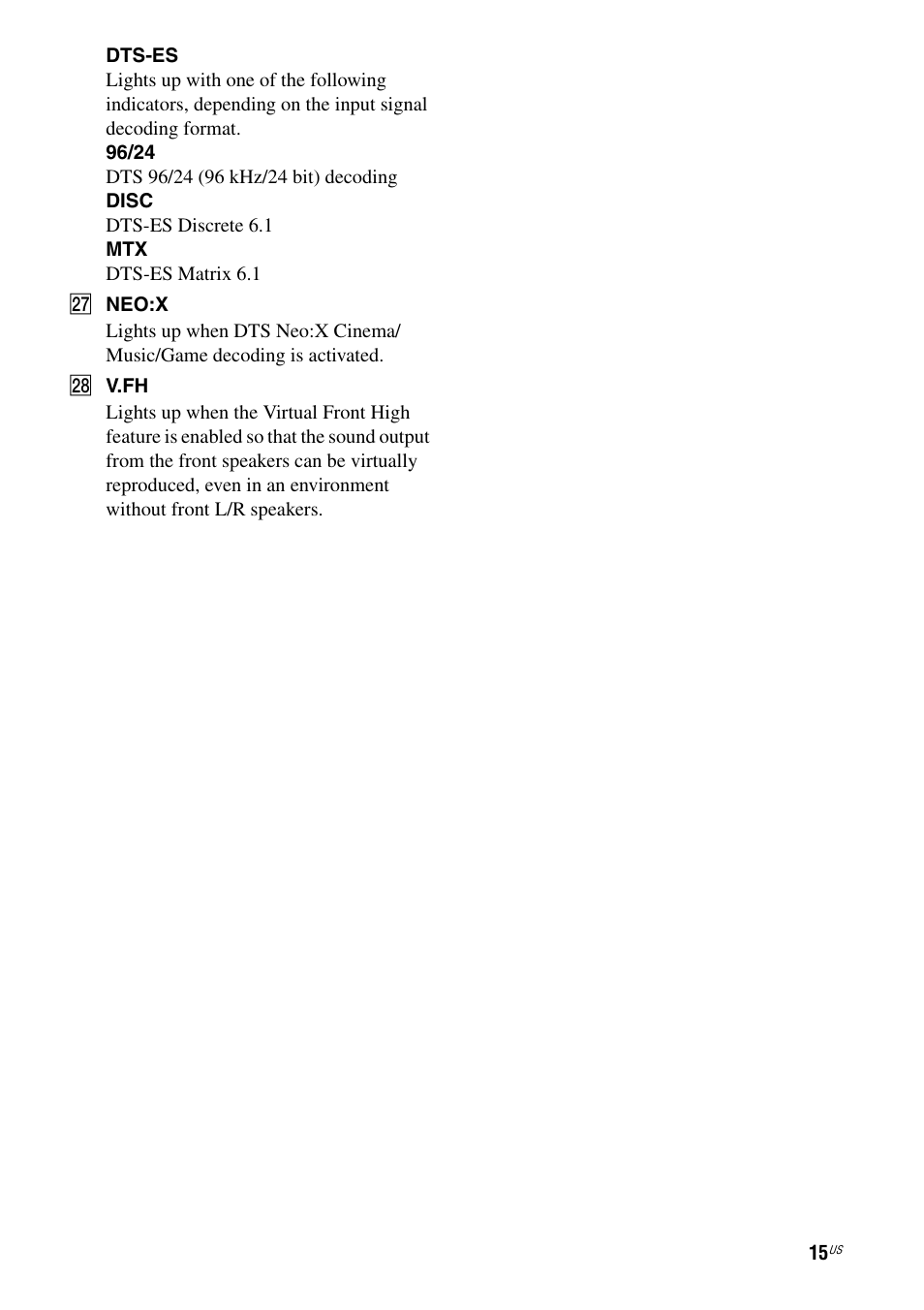 Sony STR-DA5800ES User Manual | Page 15 / 147