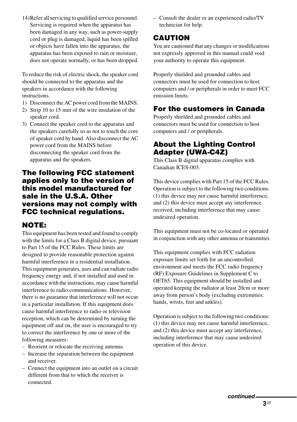 Sony STR-DA5800ES User Manual | Page 3 / 147