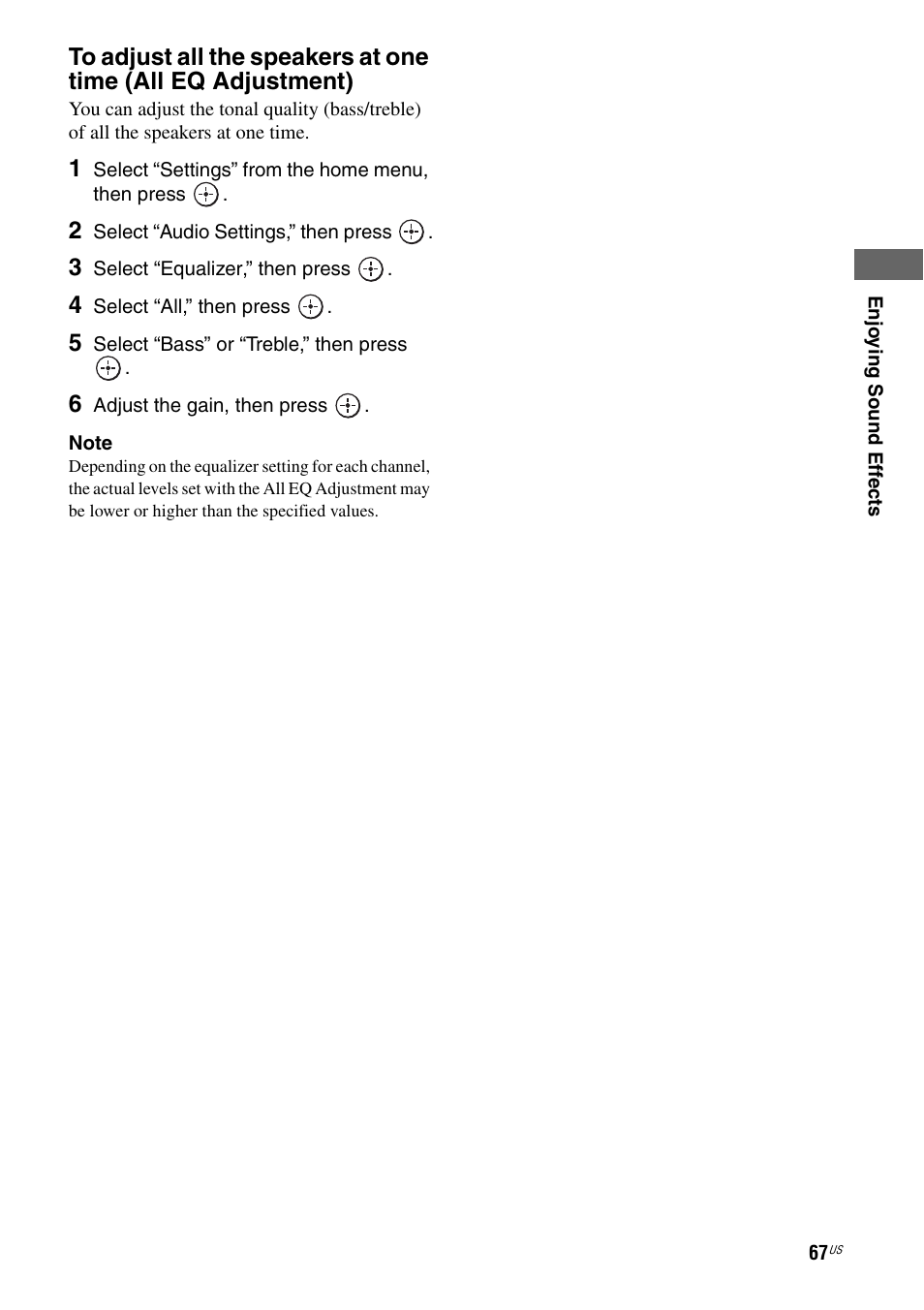 Sony STR-DA5800ES User Manual | Page 67 / 147