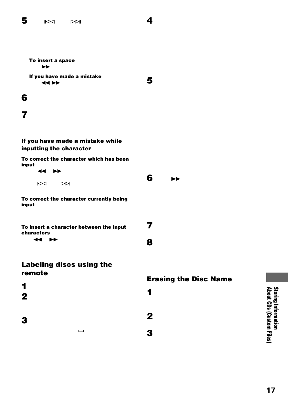 Sony CDP-CE575 User Manual | Page 17 / 24