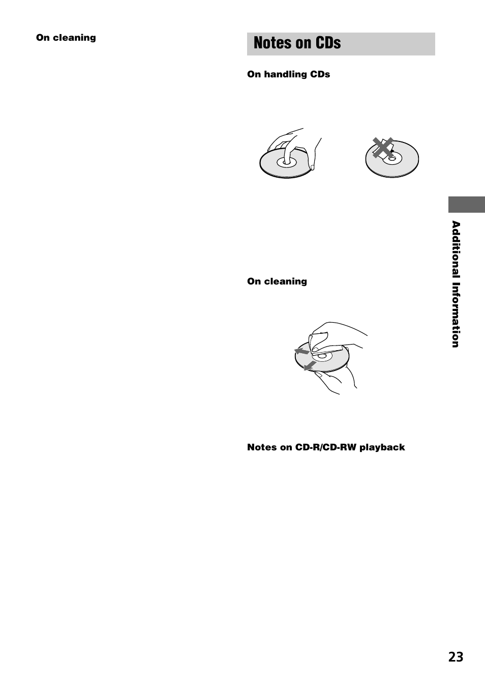 Sony CDP-CE575 User Manual | Page 23 / 24
