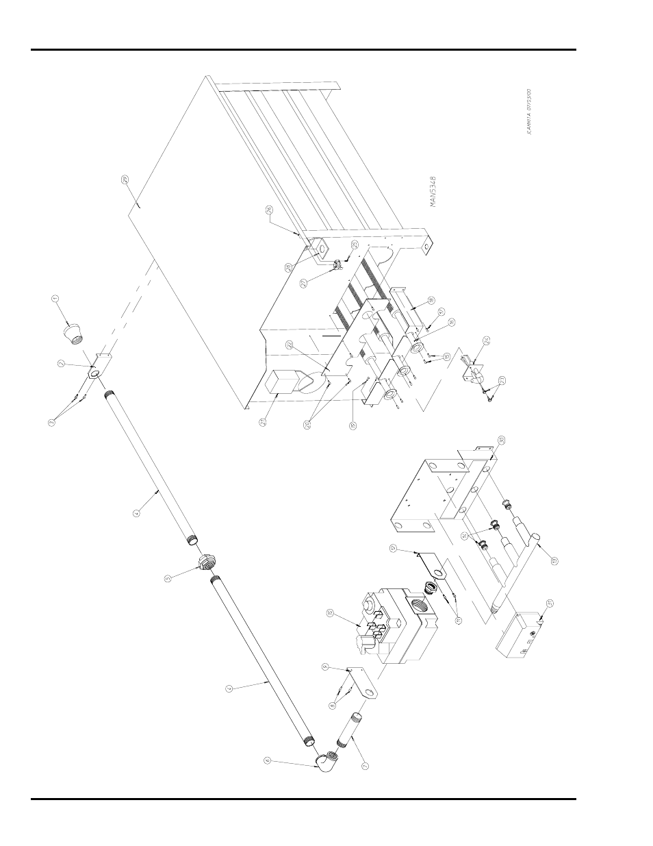 Direct spark ignition burner assembly | American Dryer Corp. ML-96 User Manual | Page 18 / 34