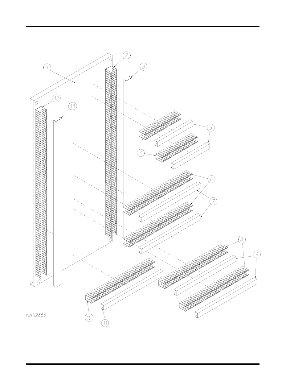 Right hand electrical panel wireway channels , 19 | American Dryer Corp. ADG-410 User Manual | Page 20 / 75