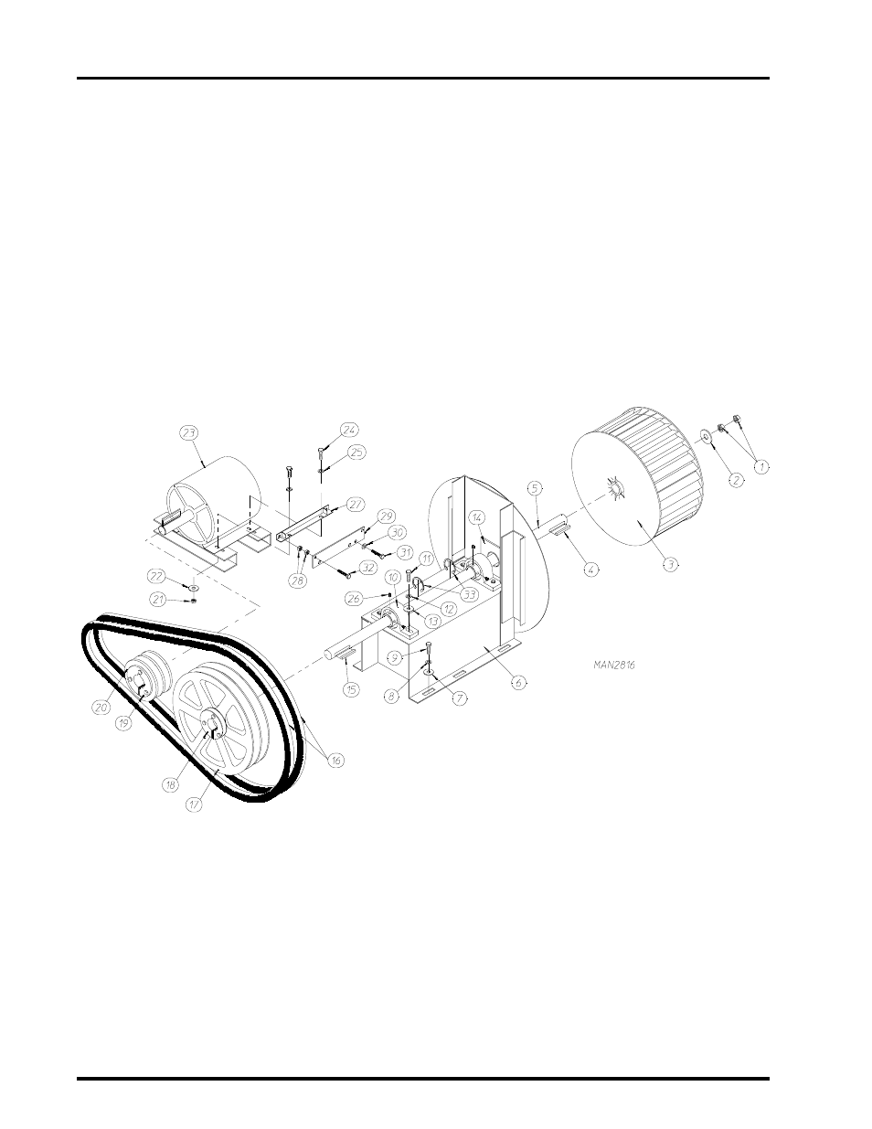 Fan motor assembly , 37 | American Dryer Corp. ADG-410 User Manual | Page 38 / 75