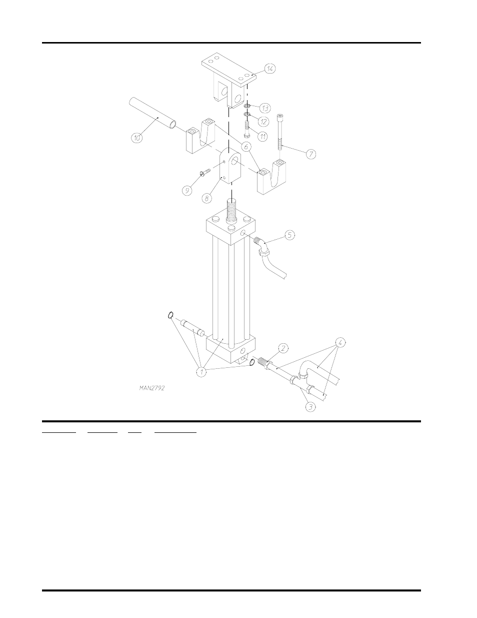 Tilt piston mount assembly | American Dryer Corp. ADG-410 User Manual | Page 52 / 75