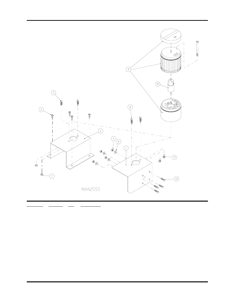 End of cycle light assembly | American Dryer Corp. ADG-410 User Manual | Page 73 / 75