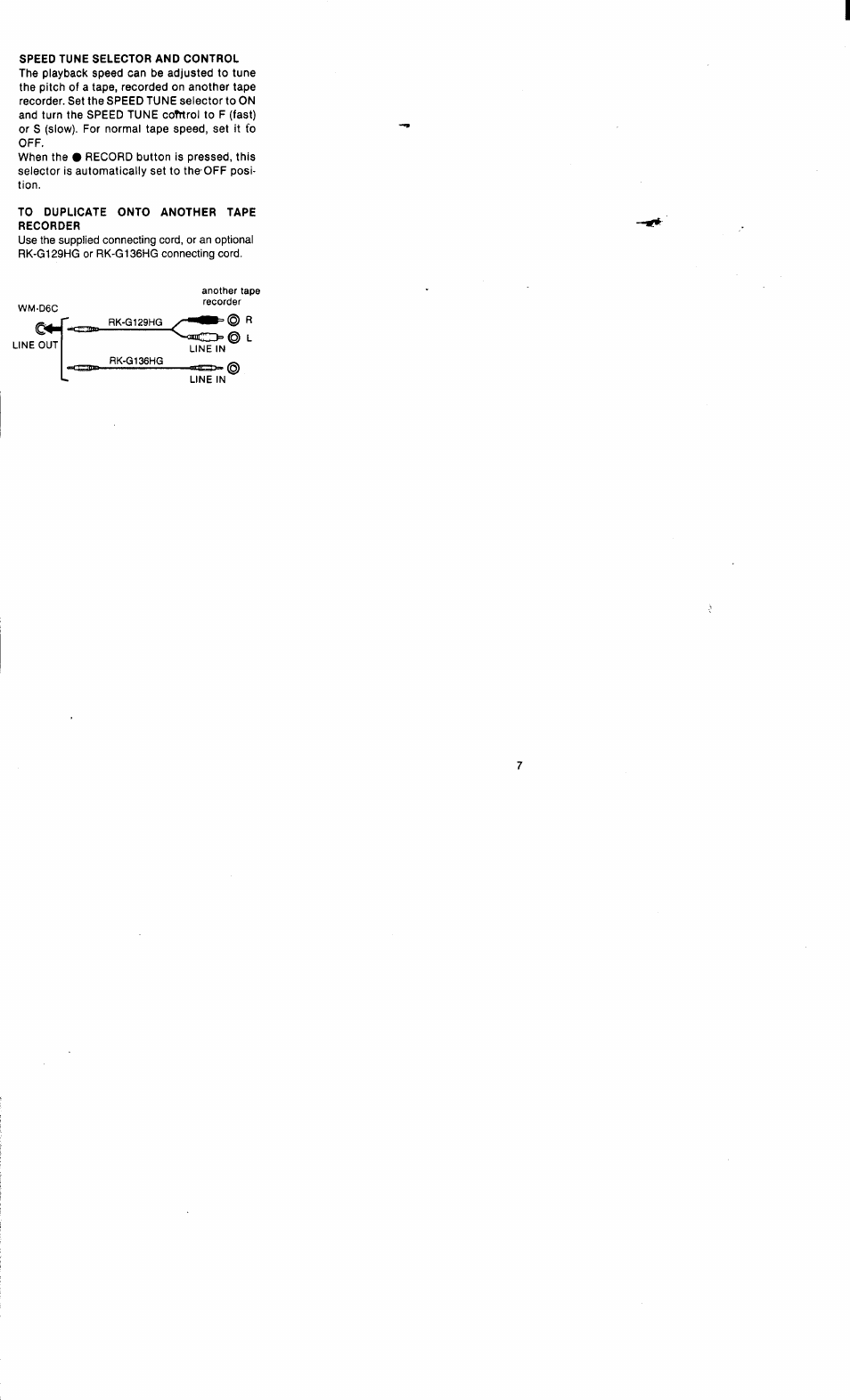 Sony WM-D6C User Manual | Page 7 / 14