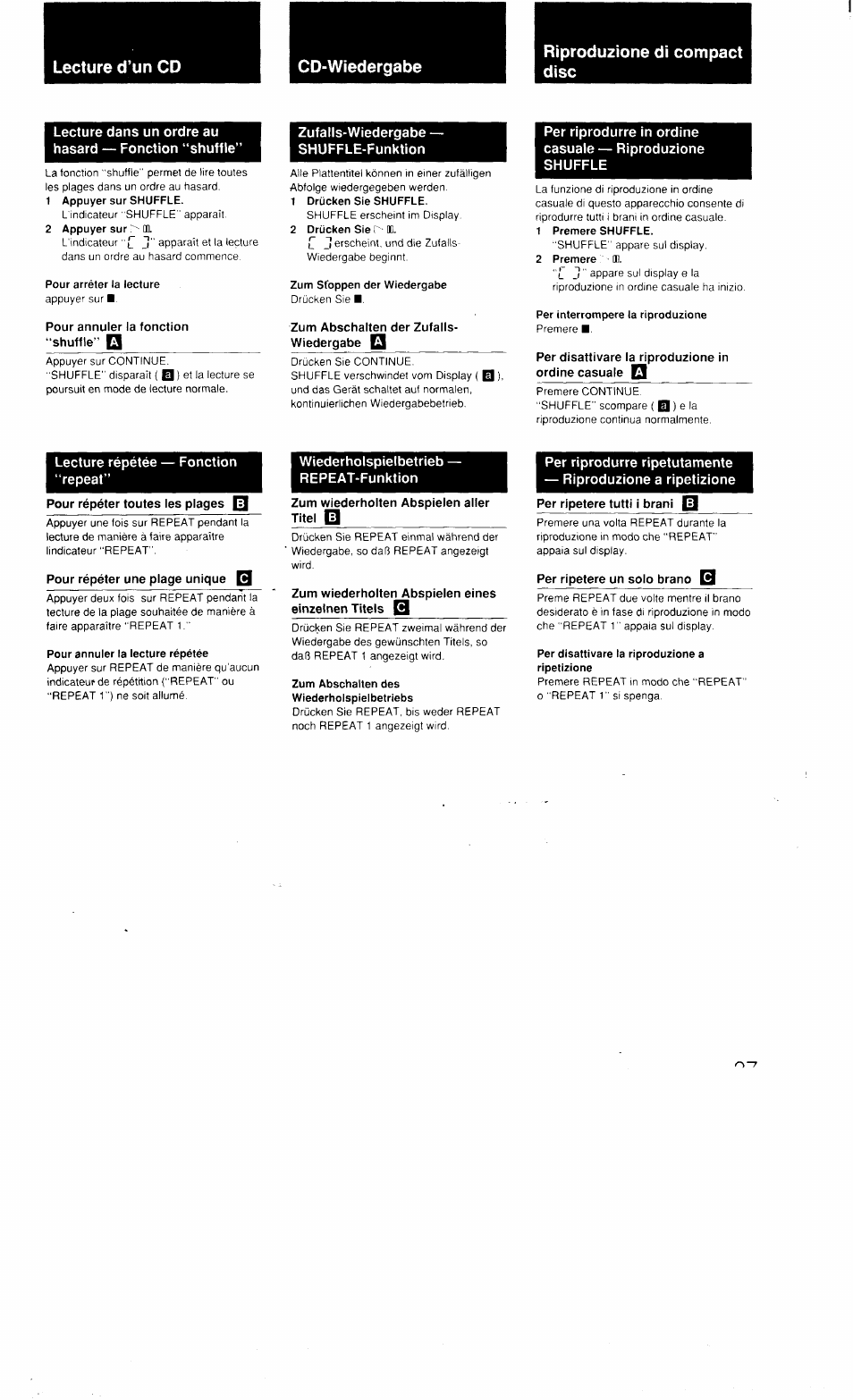 Sony MHC-3500 User Manual | Page 27 / 99