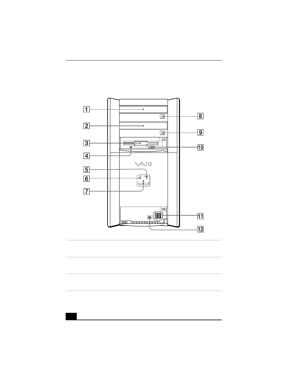 Sony PCV-RX640 User Manual | Page 8 / 94