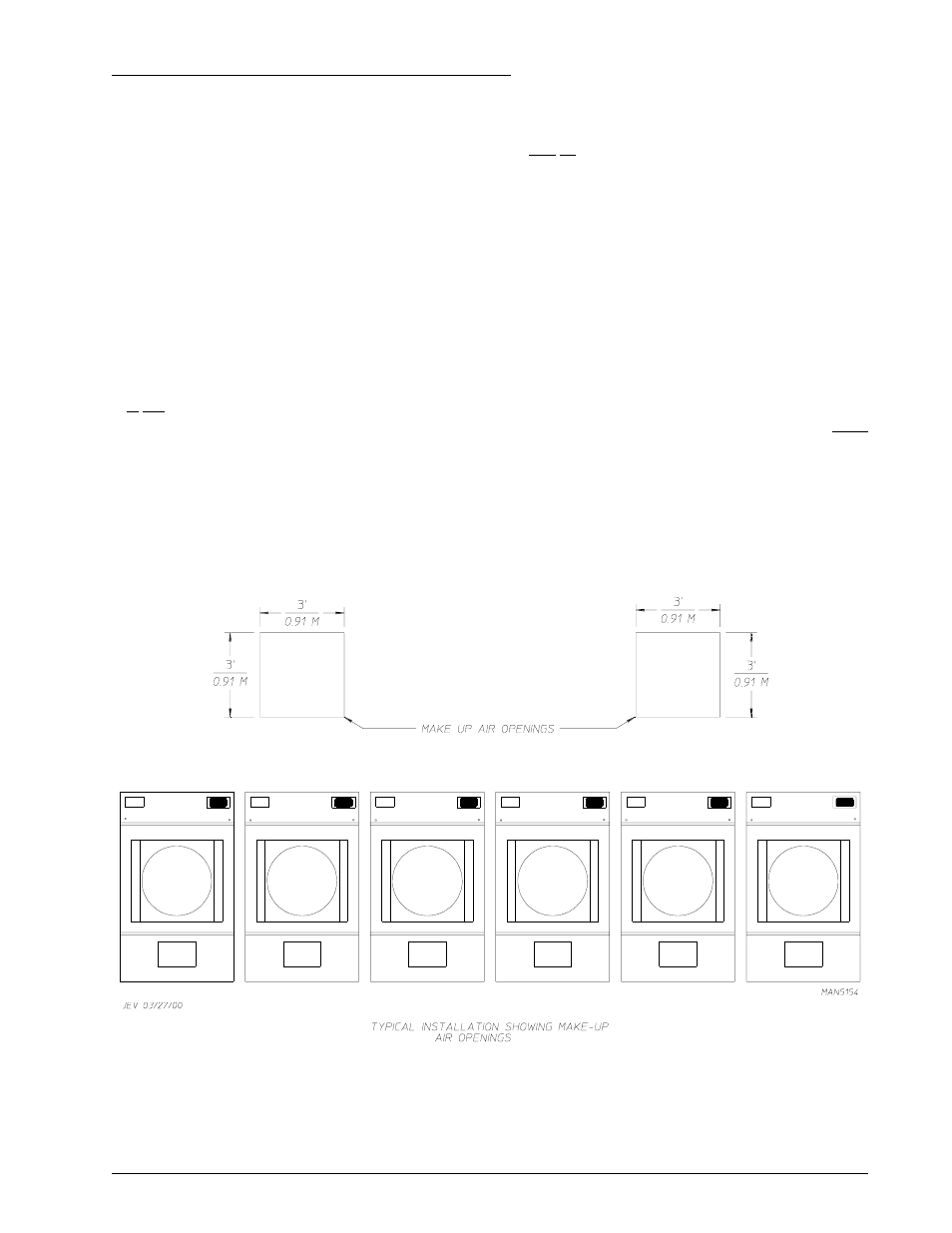 D. fresh air supply requirements | American Dryer Corp. AD-120ES User Manual | Page 17 / 50