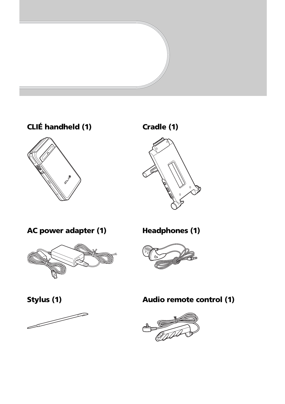 Checking the package contents, Hecking the package contents | Sony PEG-NZ90 User Manual | Page 10 / 116