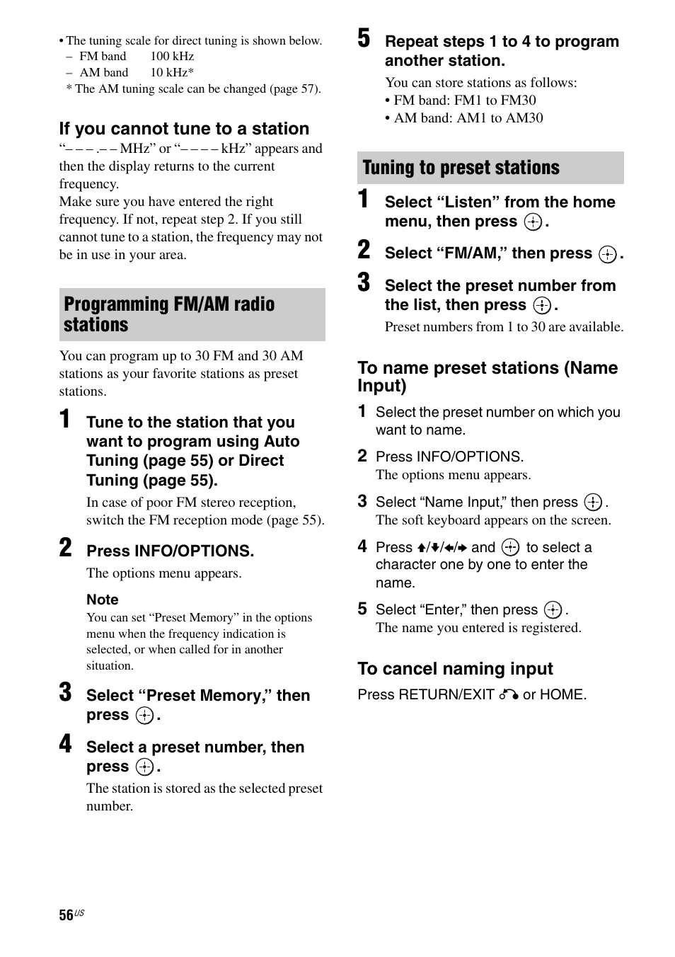 Sony STR-DA2800ES User Manual | Page 56 / 138