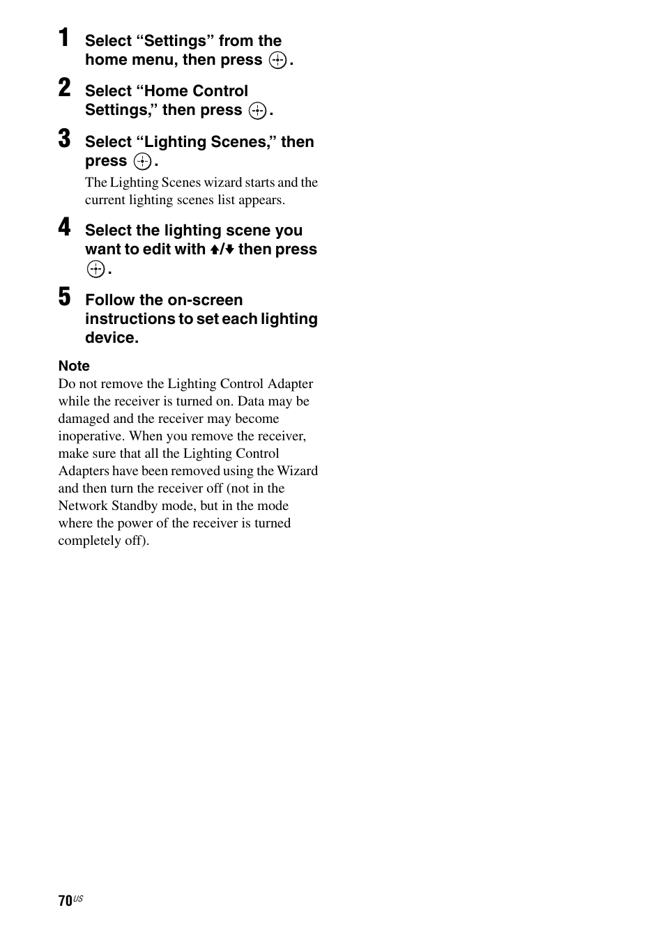 Sony STR-DA2800ES User Manual | Page 70 / 138