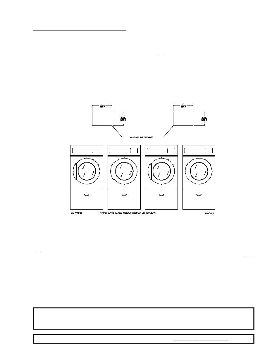 D. fresh air requirements | American Dryer Corp. Gas/Electric/Steam ML-55HS User Manual | Page 17 / 56