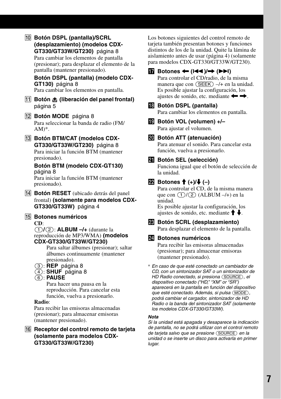 Sony CXS-GT2316F User Manual | Page 41 / 56