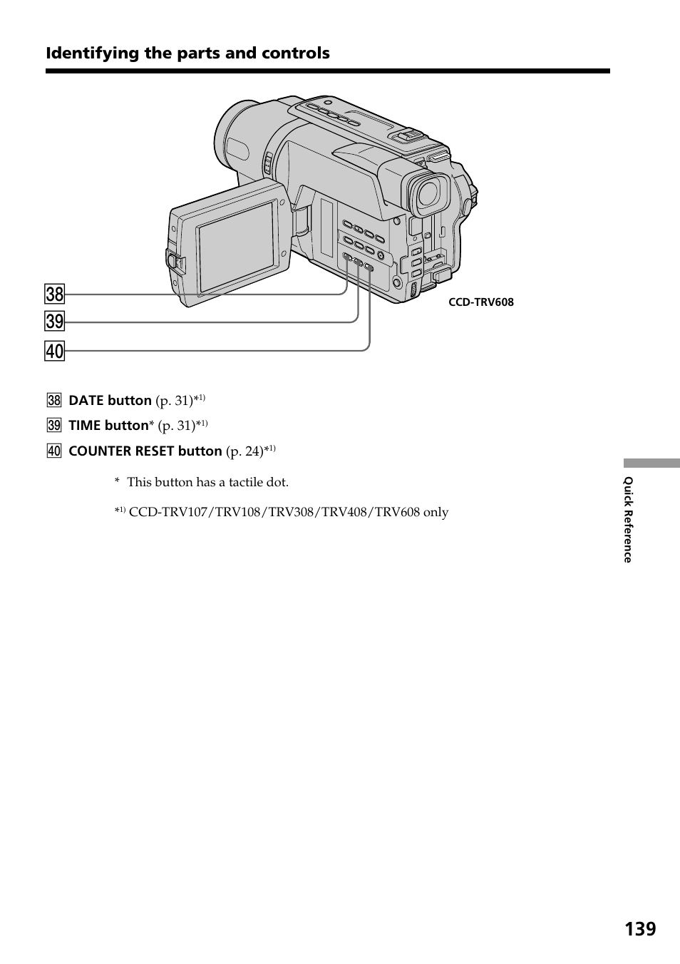 Ek el r | Sony DCR-TRV140 User Manual | Page 139 / 148
