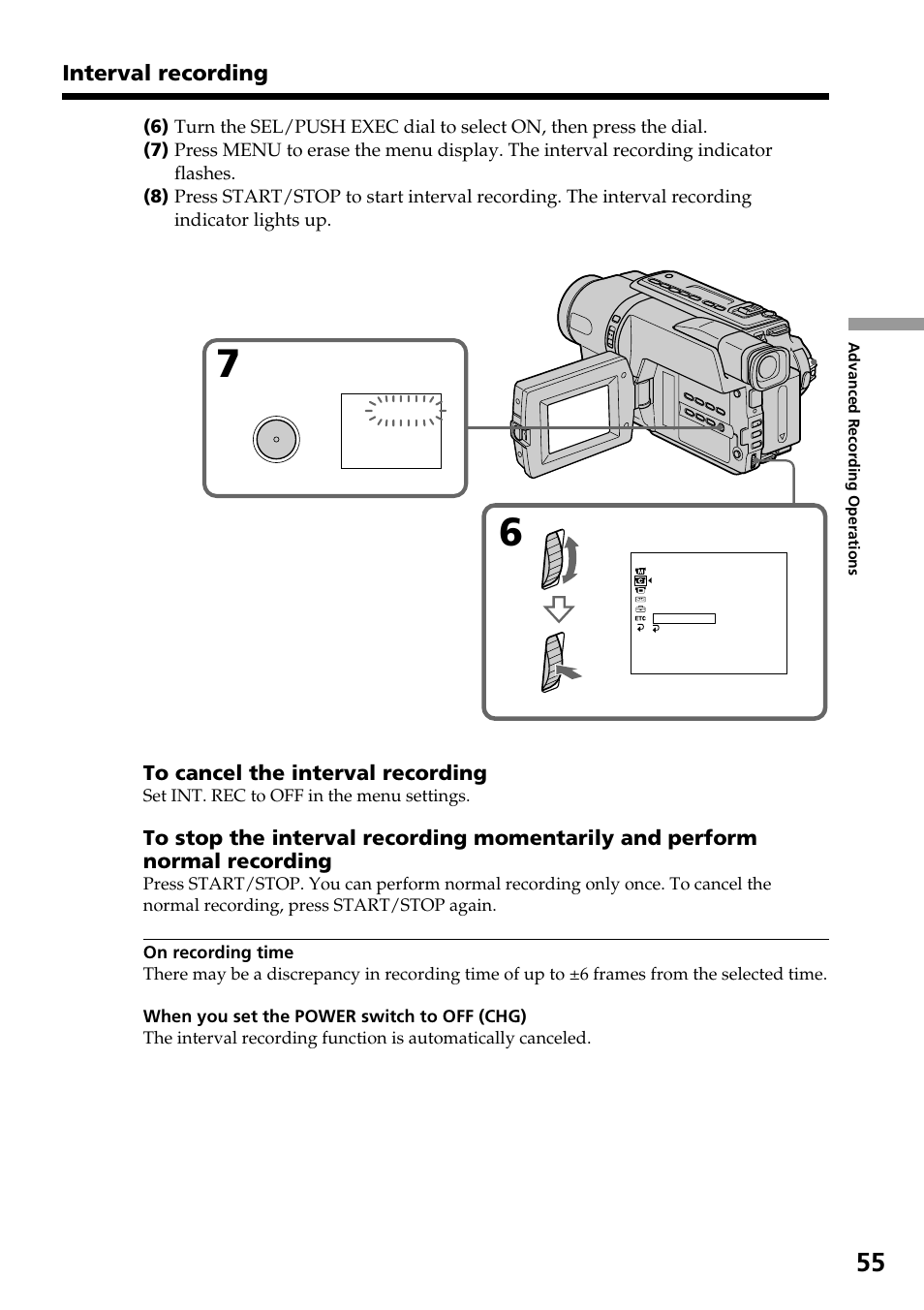 Sony DCR-TRV140 User Manual | Page 55 / 148