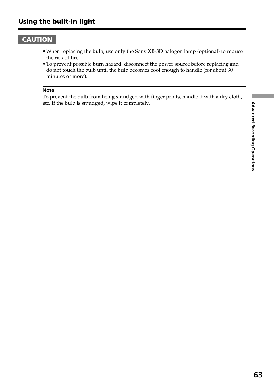 Sony DCR-TRV140 User Manual | Page 63 / 148