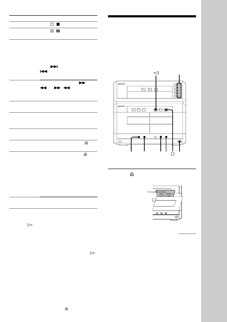 Recording a cd, Basic operations, Press § and insert a recordable tape into deck b | Cd synchro recording | Sony MHC-NX1 User Manual | Page 11 / 44