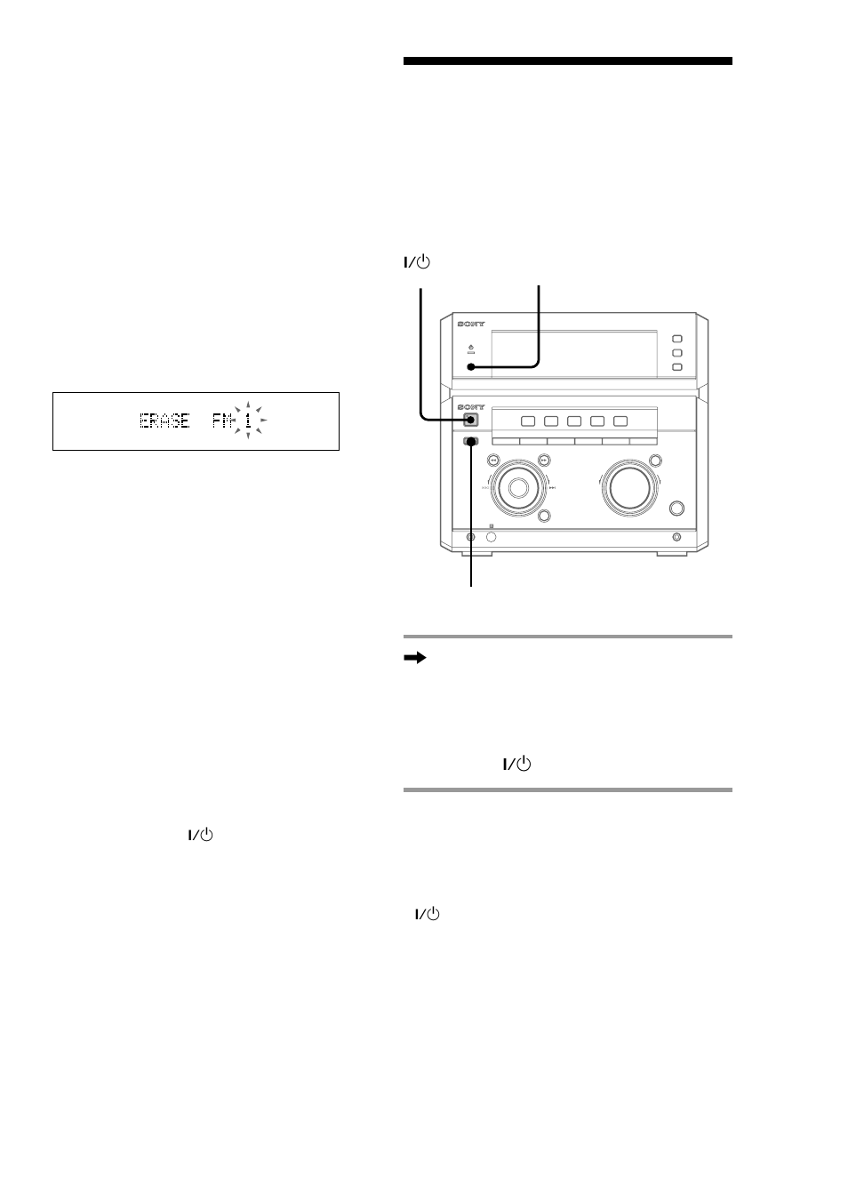 Saving the power in standby mode | Sony MHC-NX1 User Manual | Page 9 / 44