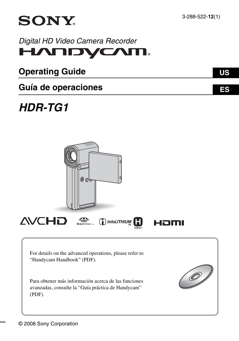 Sony HDR-TG1 User Manual | 76 pages