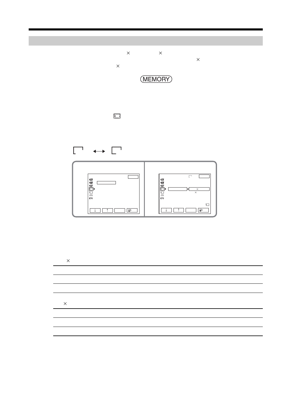 Selecting the still image size, Selecting the quality and size of image data | Sony DCR-TRV70 User Manual | Page 106 / 220