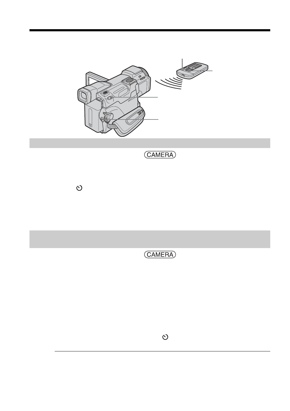 Self-timer recording | Sony DCR-TRV70 User Manual | Page 48 / 220