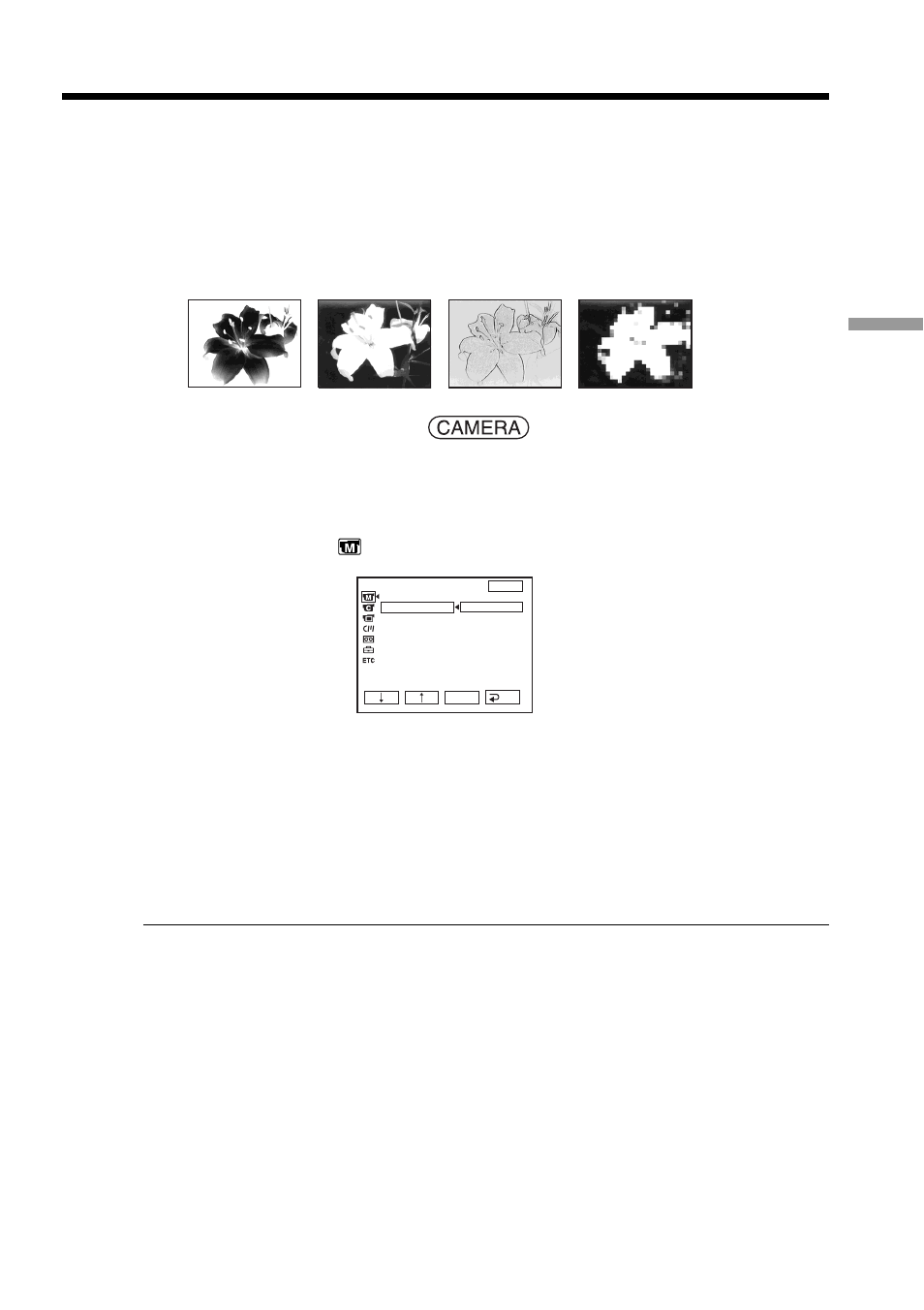 Using special effects – picture effect | Sony DCR-TRV70 User Manual | Page 55 / 220