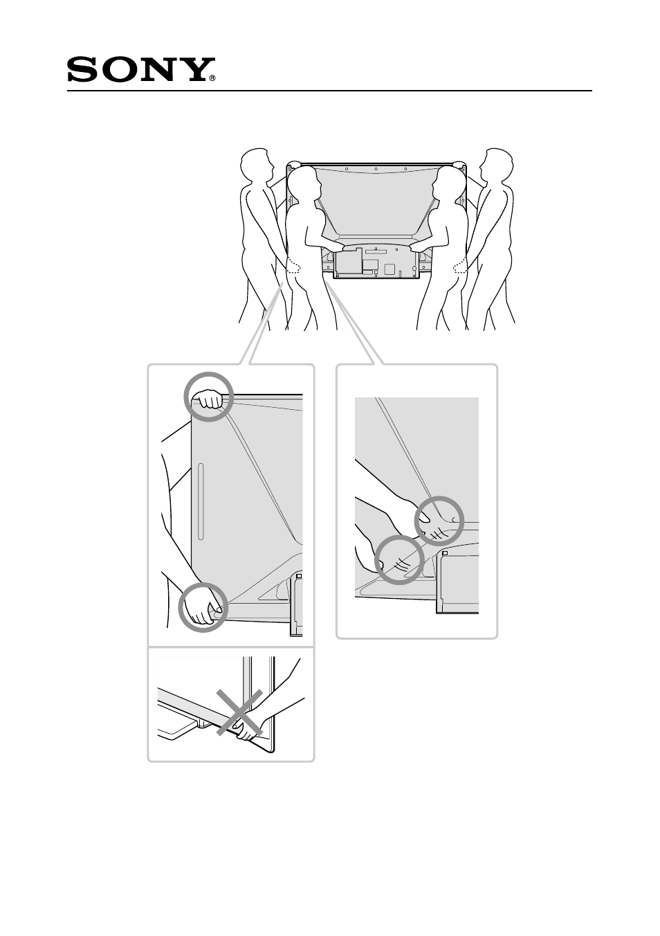 Sony KDF-60XBR950 User Manual | 1 page