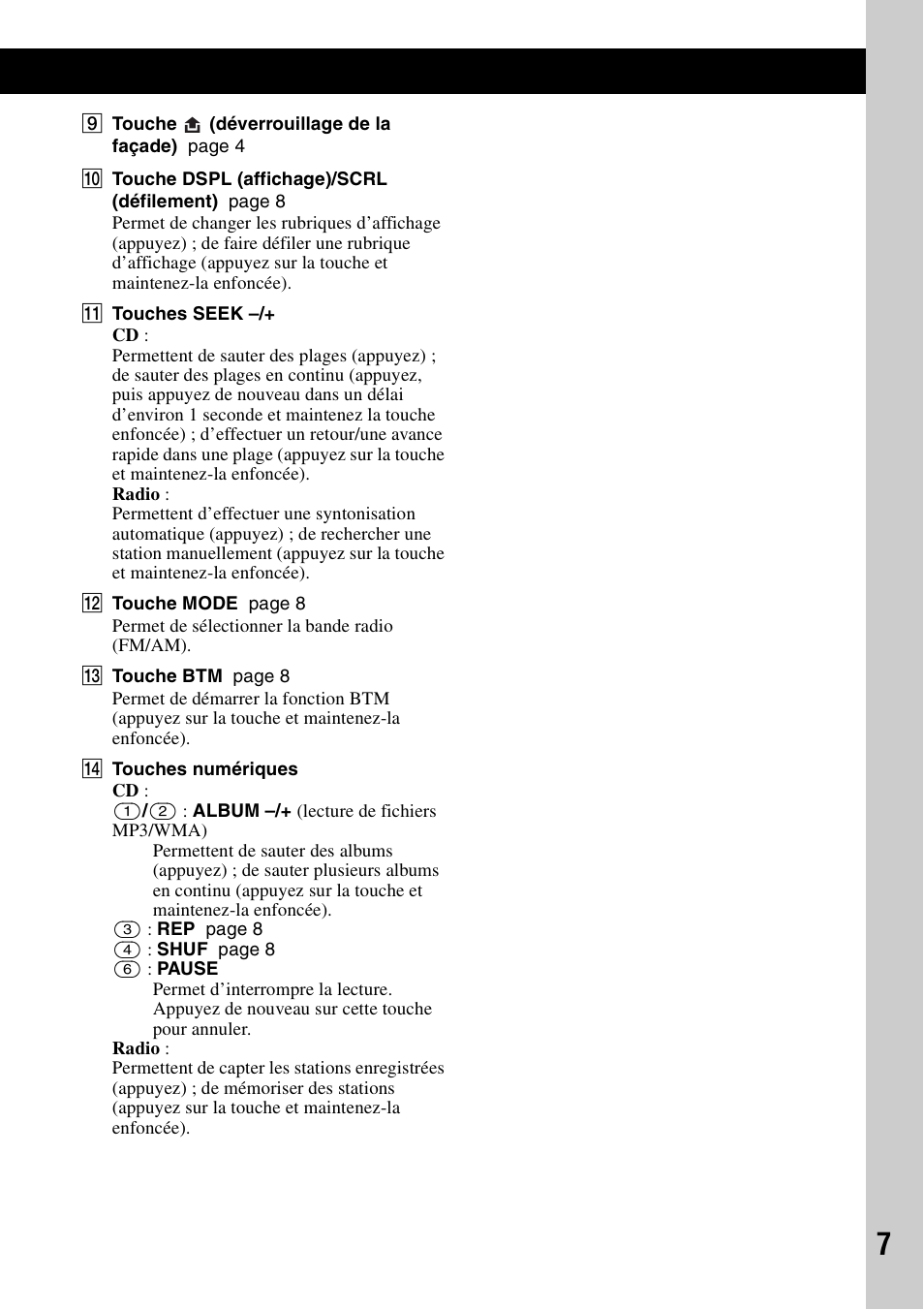 Sony CDX-GT23W User Manual | Page 23 / 52