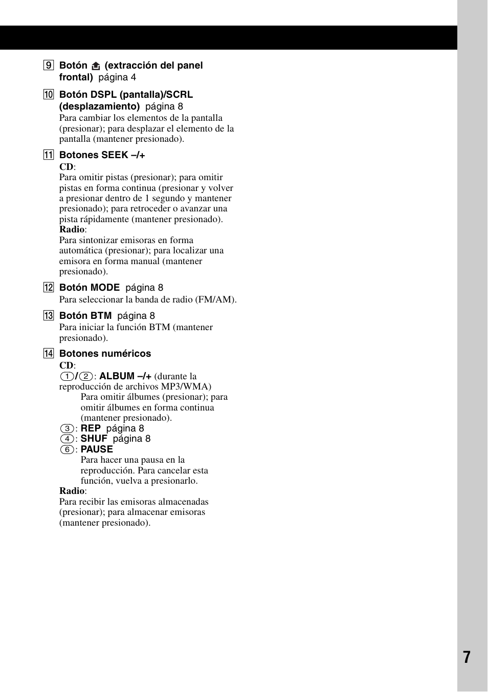 Sony CDX-GT23W User Manual | Page 39 / 52