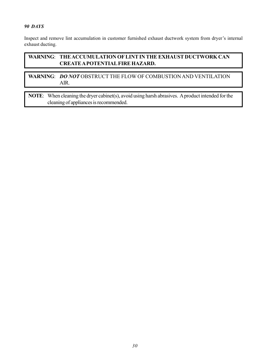 American Dryer Corp. D20 User Manual | Page 34 / 37