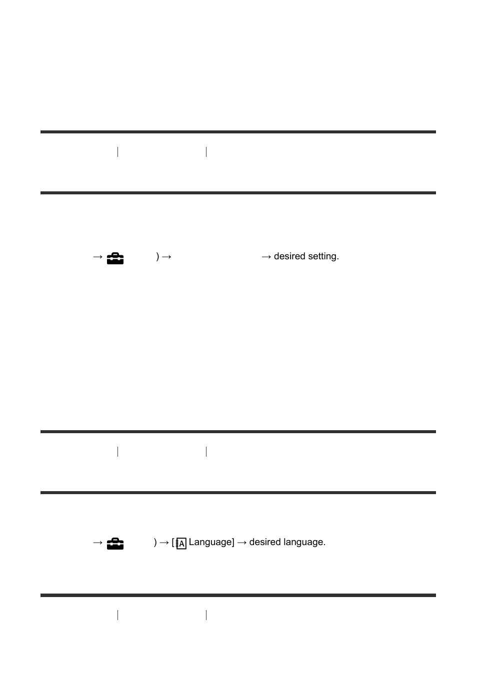 Usb power supply [170, Language [171, Date/time setup [172 | Usb power supply, Language, Date/time setup | Sony DSC-RX100M3 User Manual | Page 147 / 214