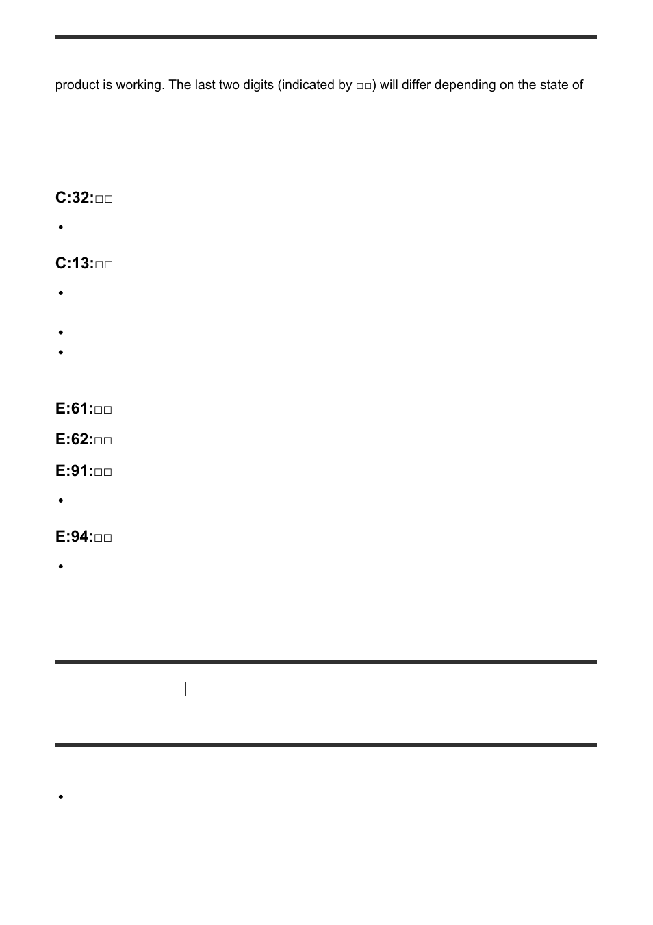 Warning messages [296, Warning messages | Sony DSC-RX100M3 User Manual | Page 211 / 214