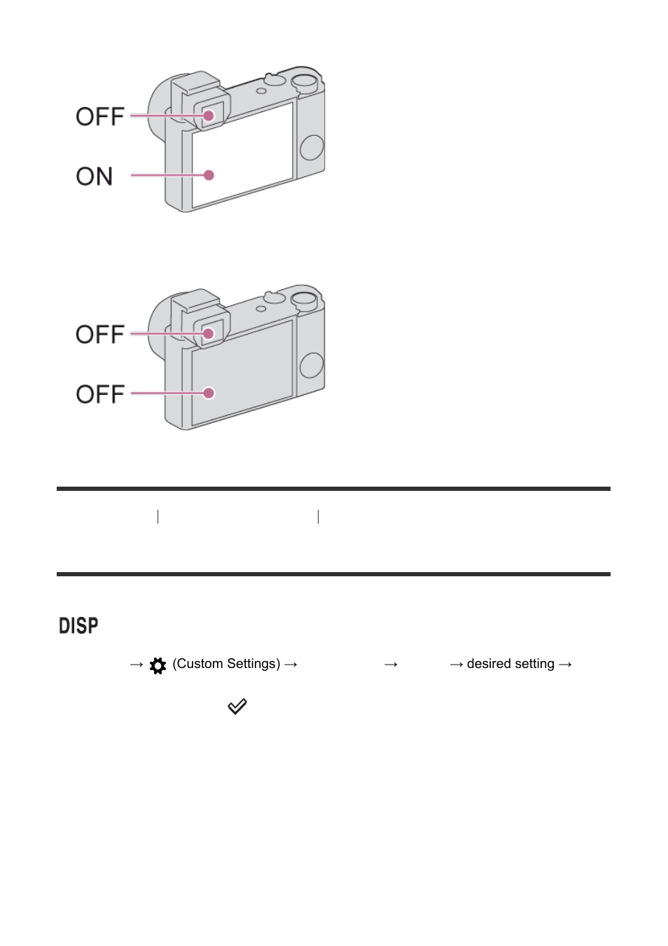Disp button (finder) [48, Disp button (finder) | Sony DSC-RX100M3 User Manual | Page 66 / 214