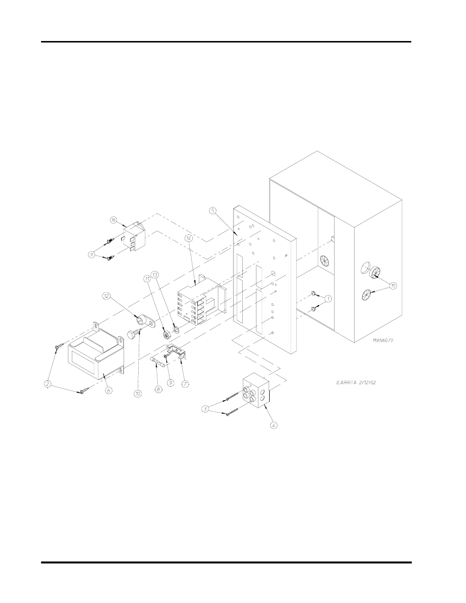 Rear electric relay panel assembly , 29 | American Dryer Corp. Phase 7 D30 User Manual | Page 30 / 39