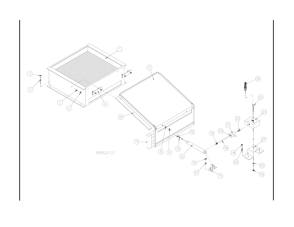 Steam coil/air-operated steam damper assembly , 33 | American Dryer Corp. Phase 7 D30 User Manual | Page 34 / 39