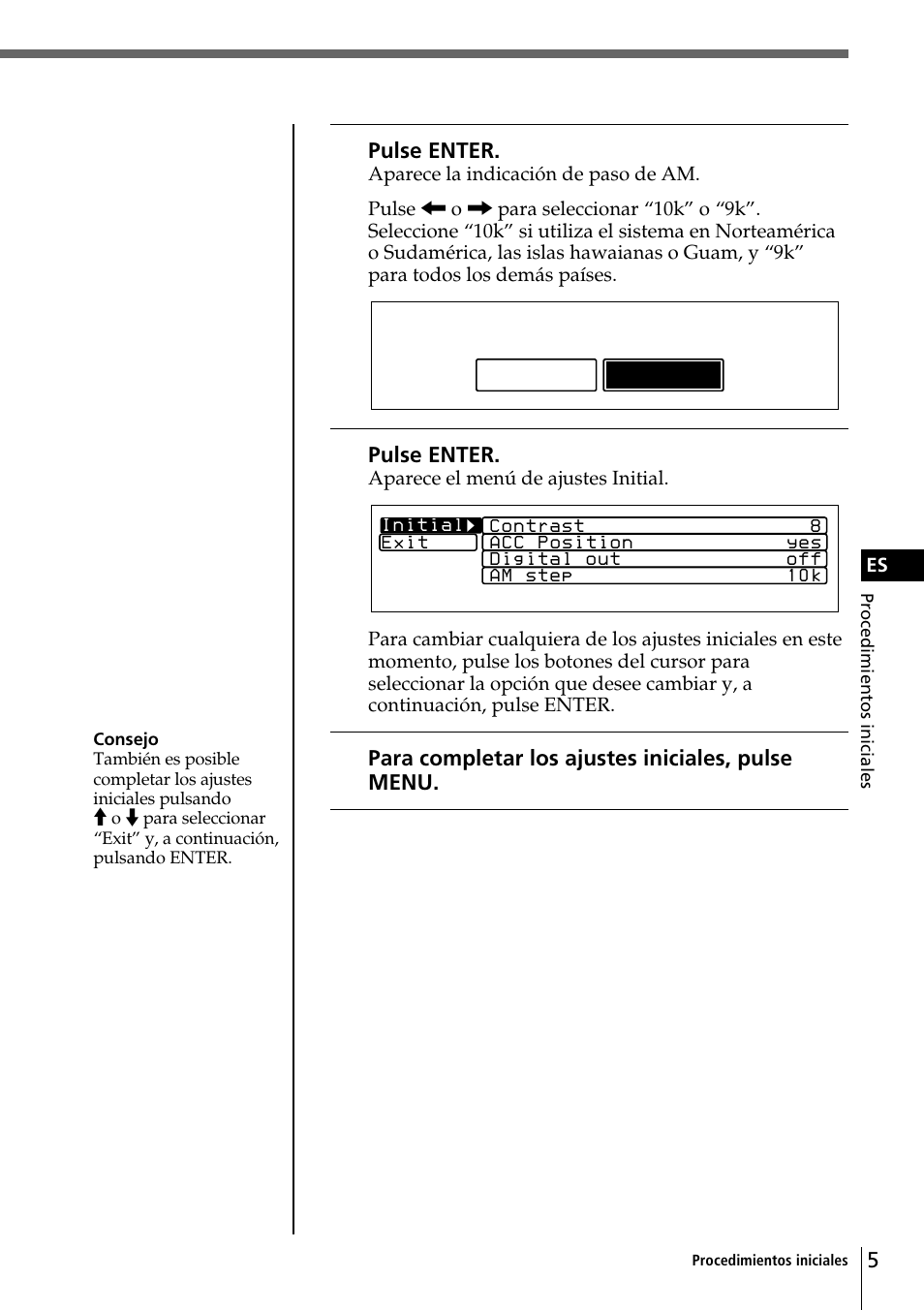 Am step, 9k 10k | Sony CDX-C90 User Manual | Page 71 / 134