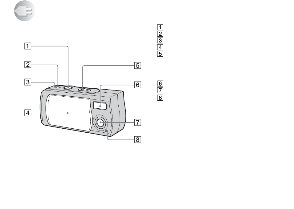 Identifying the parts | Sony DSC-U10 User Manual | Page 10 / 104