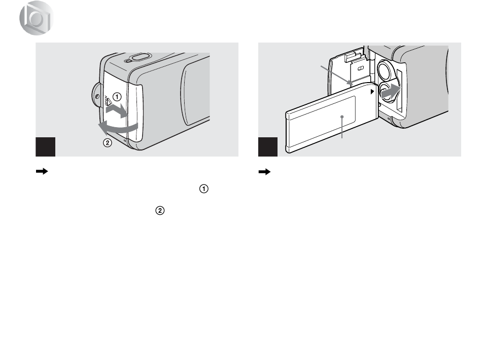 Shooting still images, Inserting and removing a “memory stick | Sony DSC-U10 User Manual | Page 22 / 104