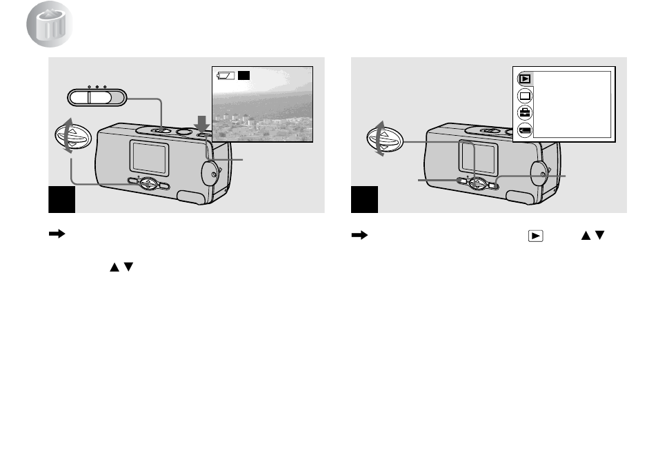 Deleting images | Sony DSC-U10 User Manual | Page 52 / 104