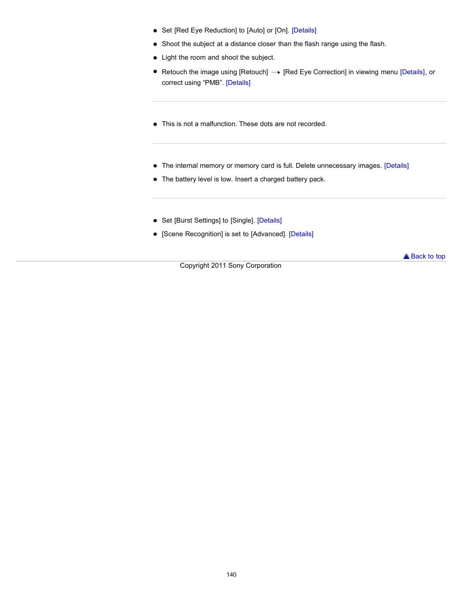 Sony DSC-W510 User Manual | Page 140 / 167