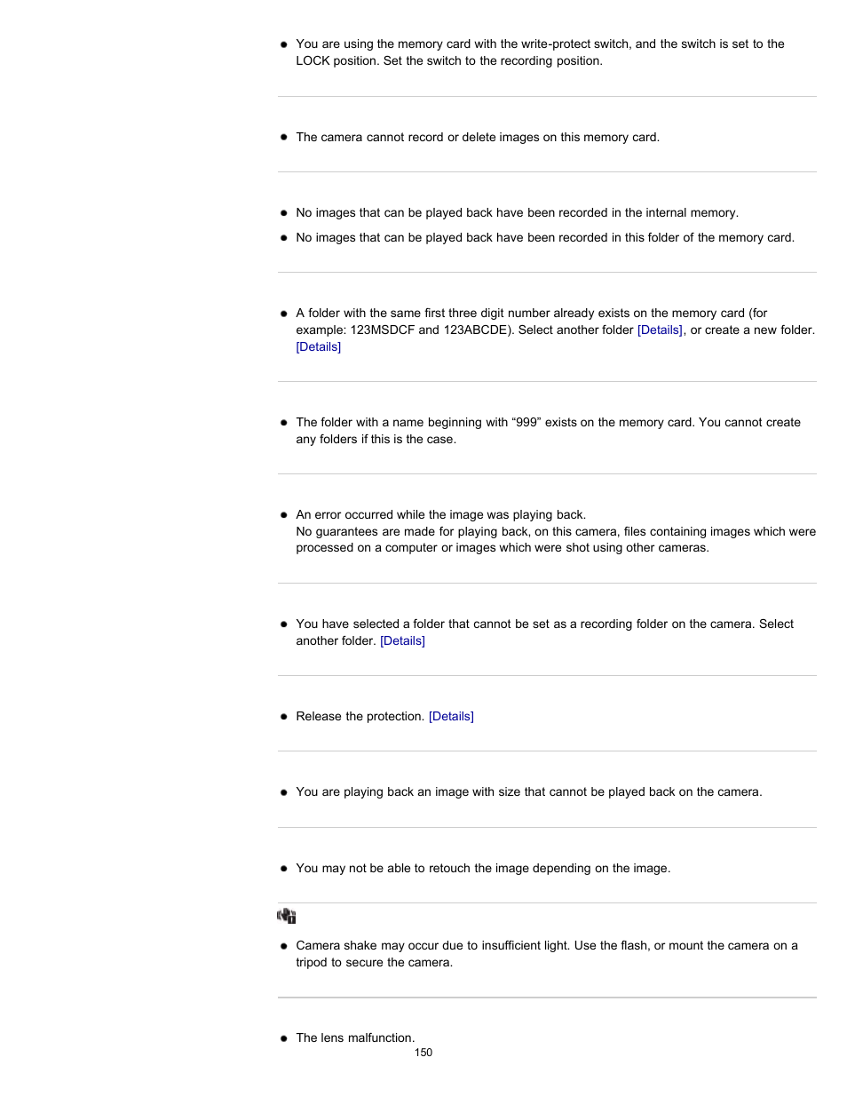 Sony DSC-W510 User Manual | Page 150 / 167